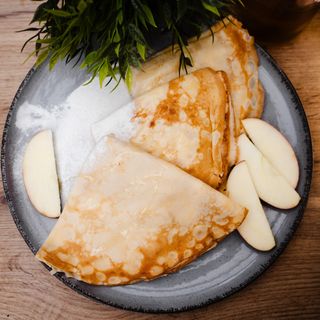 Naleśniki z jabłkiem (2szt)