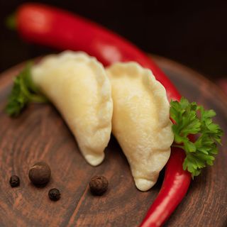 Pierogi z twarogiem na słodko