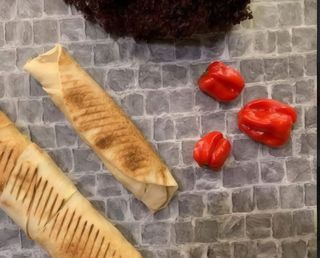 Tortilla z frytkami mała