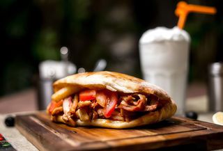 Kebab bułka standard amerykański