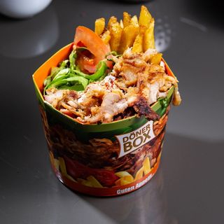 Kebab box amerykański