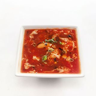 Zupa shanghaiska z kurczakiem