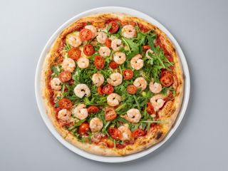 Pizza z Krewetkami