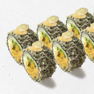 Łosoś Teriyaki w tempurze