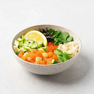 Bowl z łososiem