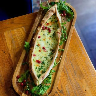 Manoushe with cheese