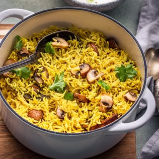 Mashroom Pulao