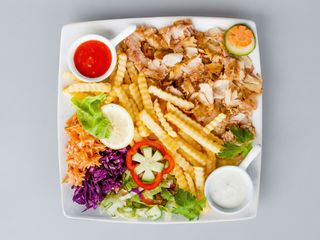 Talerz kebab