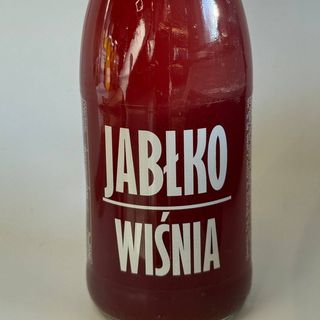 Sok jabłko wiśnia