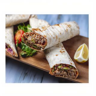 Pita Kebab samo mięso Mega