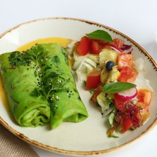 Szpinakowe naleśniki 2 szt 