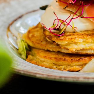 Placki ziemniaczane z konfiturą z dyni i jabłka 270 g 