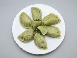 Pierogi ze szpinakiem porcja 6szt