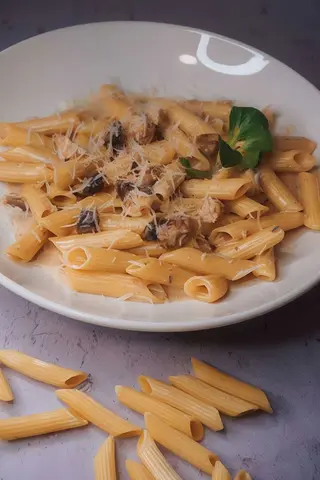 Makaron Penne z kurczakiem