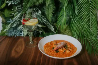 Risotto z krewetkami
