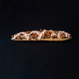Zapiekanka gyrosowa (pół)
