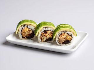 Awokado boczniak w panko 8 szt.