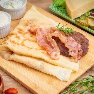 Naleśnik wytrawny Burger Spice