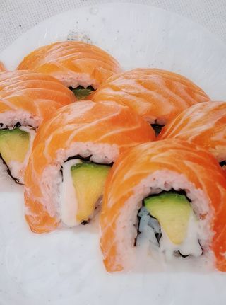 Philadelphia z lososem 