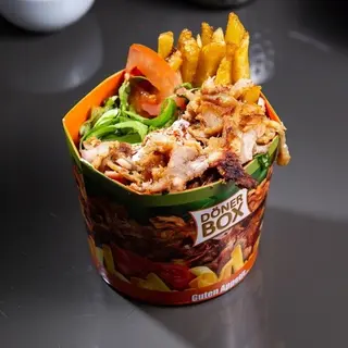 Kebab box mega bez surówki mega