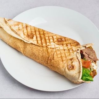 PITA-ROLLO AMERYKAŃSKA z frytkami mega