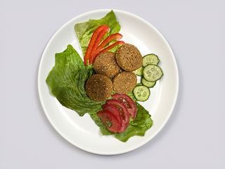 Tortilla Falafel mega 