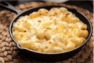 Makaron zapiekany z serem