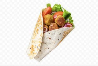 Wegetarian w kubełku z frytkami + sos