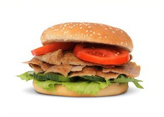 Kebab burger