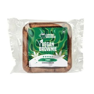 Brownie Konopne Vegan - Extra Strong