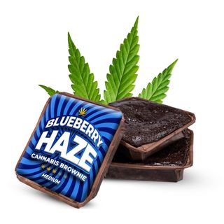 Brownie Konopne Blueberry Haze