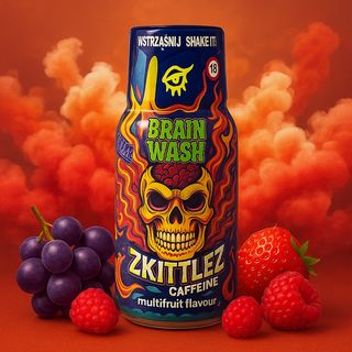 Shot konopny CBD Brain Wash Zkittlez 100ml