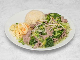 Wieprzowina z brokułami