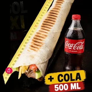 Amiricano Maxi 45 cm + napoje 500ml