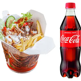 Zestaw Lunch box + napoje 500ml