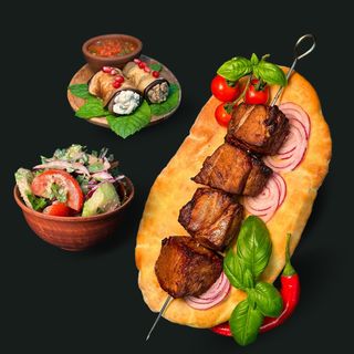 Zestaw Szaszłyk wieprzowy