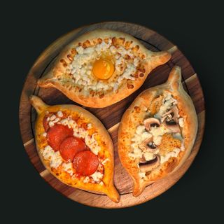Trio Pizzy po Adżarsku_ZESTAW № 2  