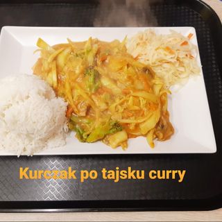 Kurczak po tajsku curry