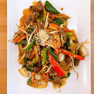 Kalmary w sosie Hoisin