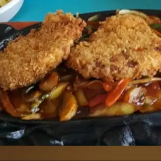 Schab z bambusem