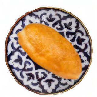 Pieróg z pieczarkami