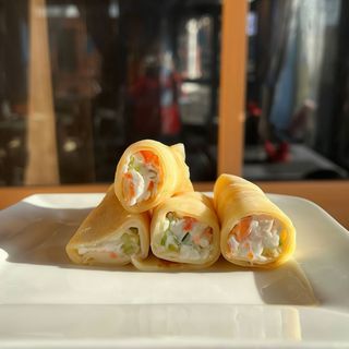 Naleśniki z łososiem 