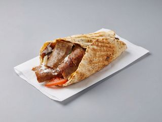 Kanapka kebab pita mega