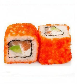 Sake roll tobiko 8 szt