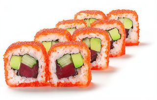 Maguro roll tobiko 8 szt