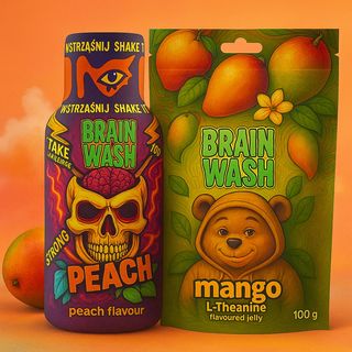 ZESTAW 2FORU SHOT PEACH RING+ŻELKI MANGO