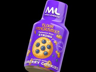 ELIXIR PANORAMIXA – Blueberry Cookies 100ml 500mg