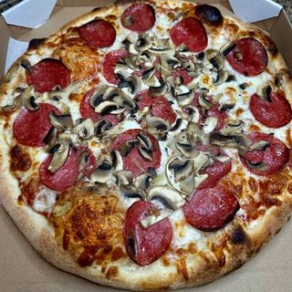 Pizza z grzybami 45cm