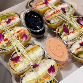 SUSHI BURGER MINI SET 4SZT