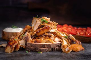 Kebab na talerzu Mały bez frytek ok. 300 g